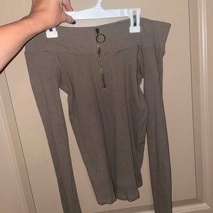 Free People - Off the Shoulder - Ribbed Sweater - Size M